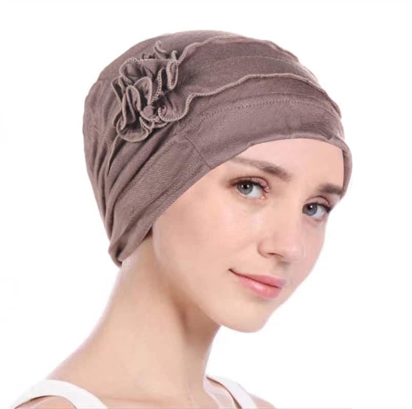 Natacha Modern Kemo-Scarf För Kvinnor Brun