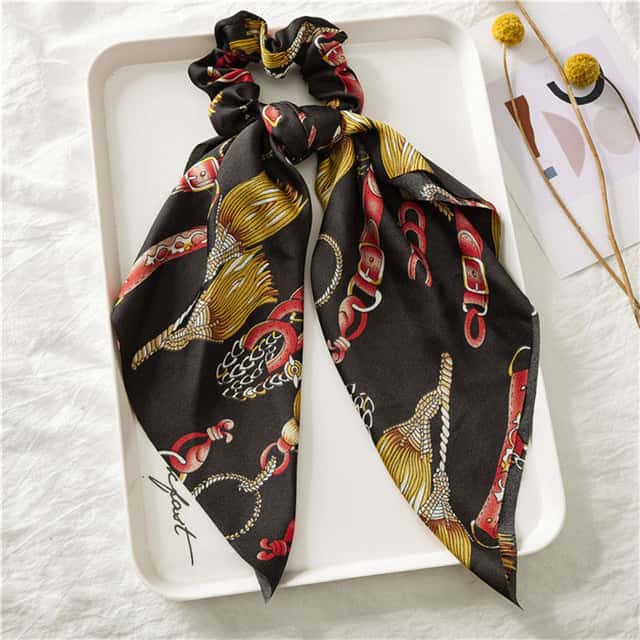 Hårband Svart Scarf Bälten & Tofsar