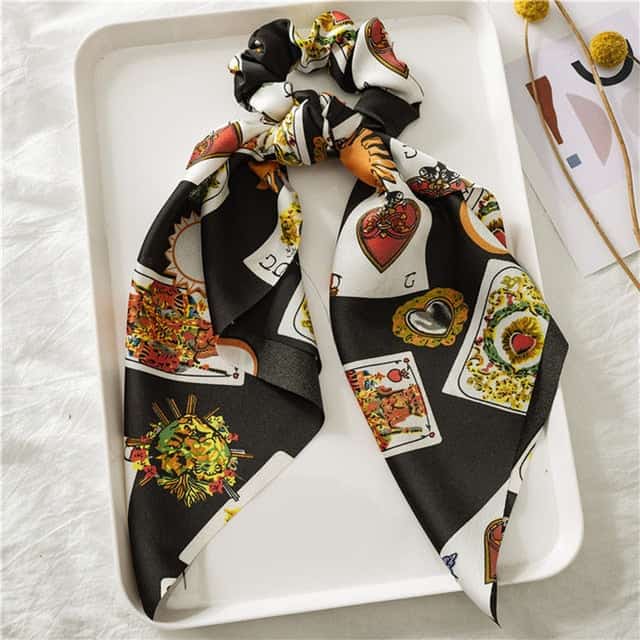 Hårband Scarf Hjärter Ess