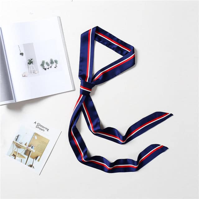 Frenchy Blå Scarf Bälte